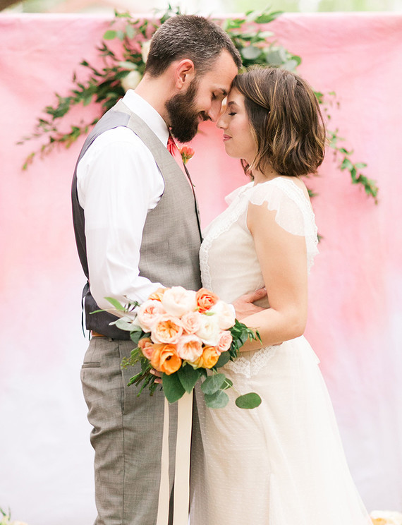 how to throw an intimate backyard wedding