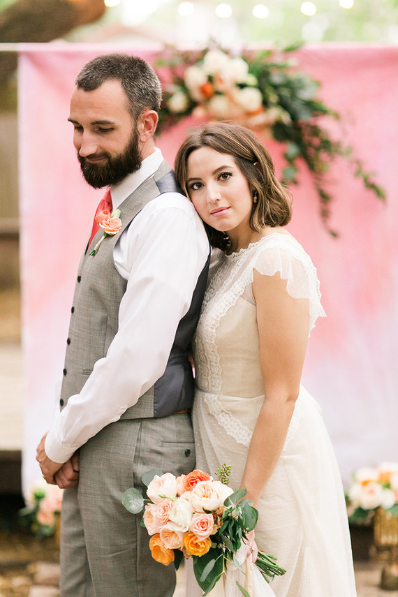 how to throw an intimate backyard wedding