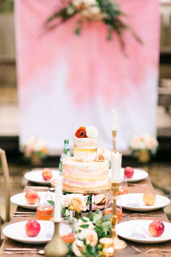 how to throw an intimate backyard wedding