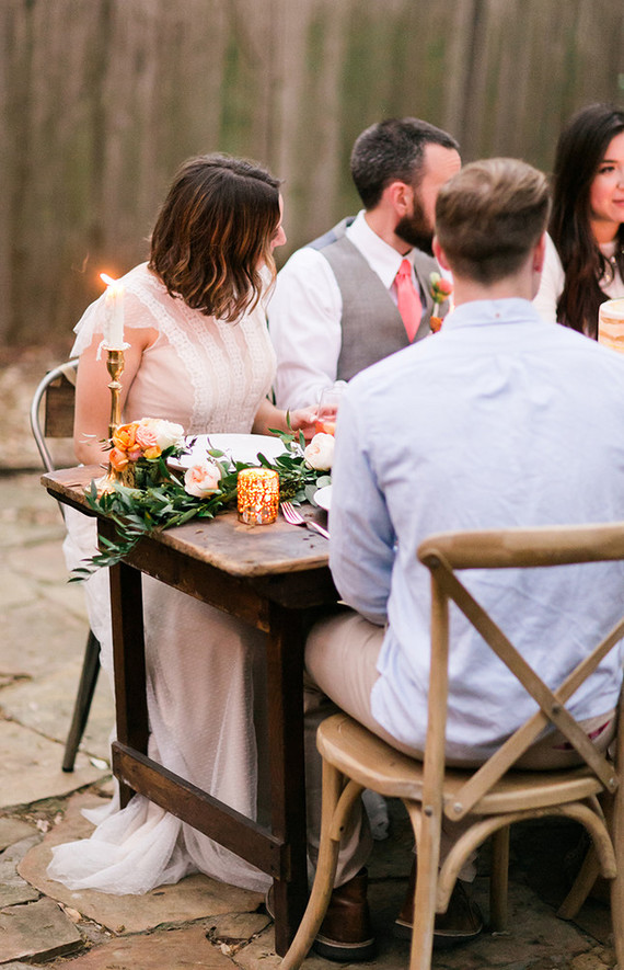 how to throw an intimate backyard wedding