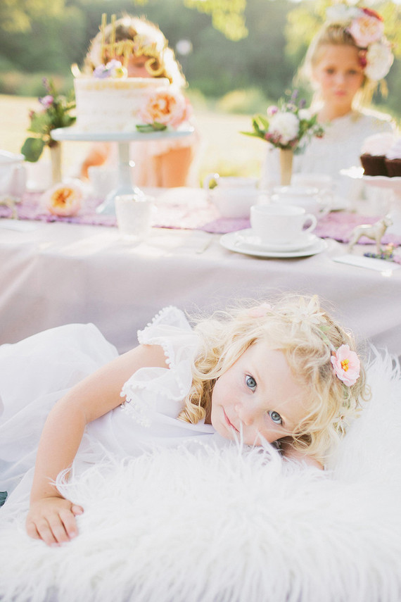 Fairytale childrens tea party