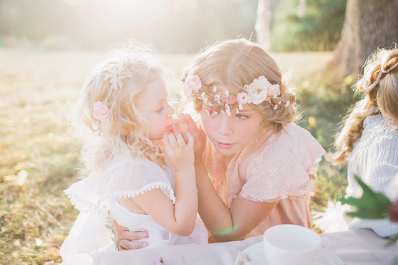 Fairytale childrens tea party