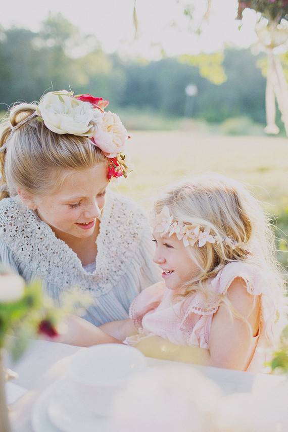 Fairytale childrens tea party