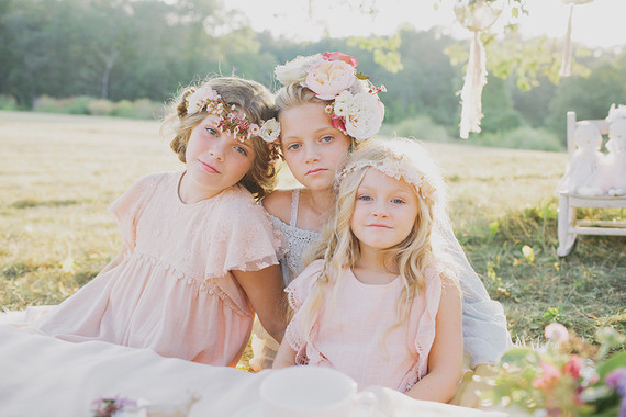 Fairytale childrens tea party