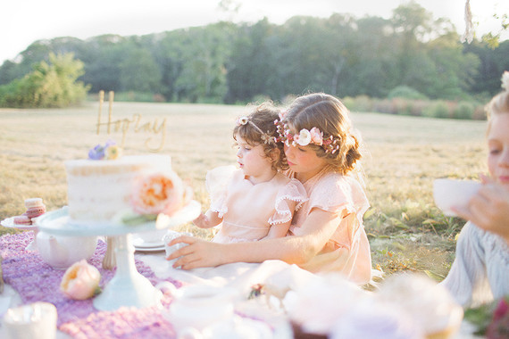 Fairytale childrens tea party