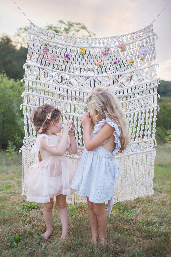 Fairytale childrens tea party