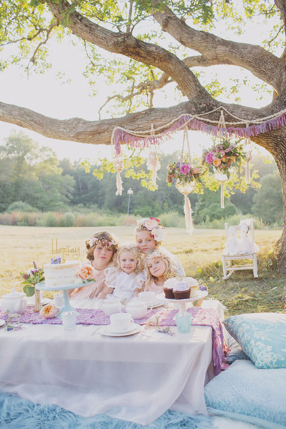 Fairytale childrens tea party Inspiration