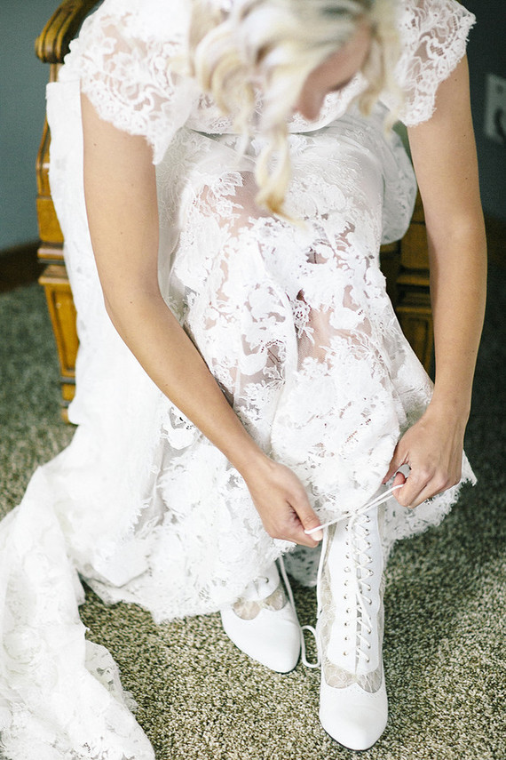 vintage wedding dress