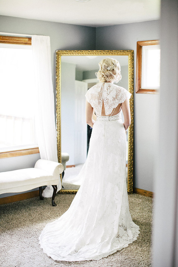 vintage wedding dress