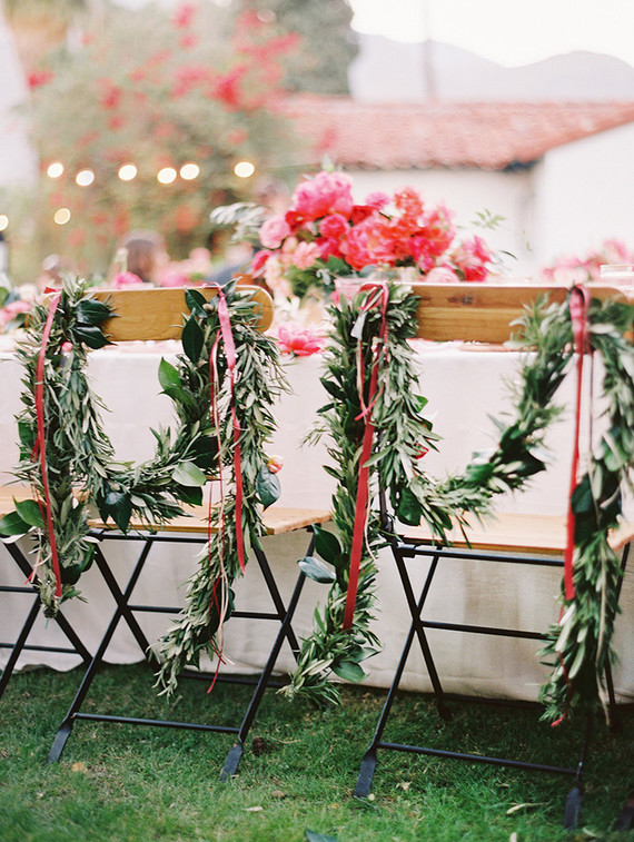 chair garlands