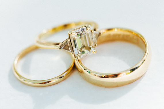 gold wedding rings
