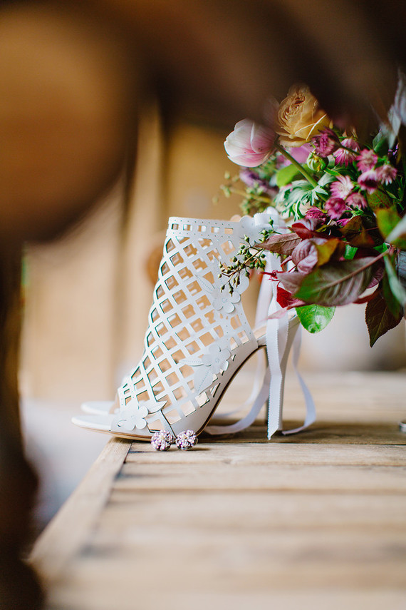 fashionable wedding shoes