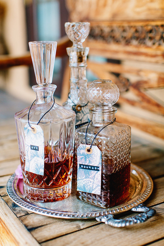 wedding whiskey bar