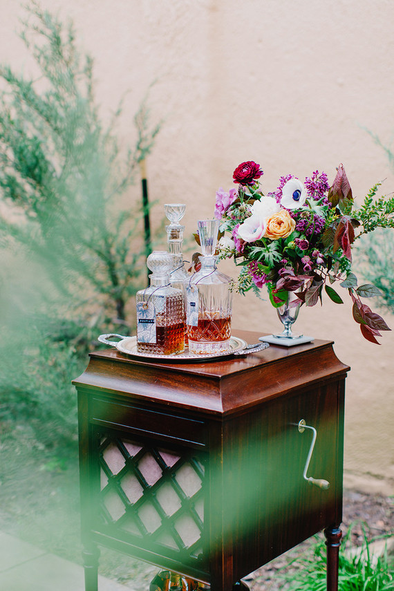 wedding whiskey bar