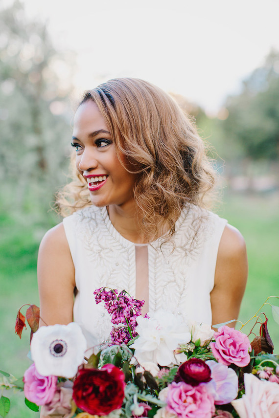 jewel tone late summer wedding ideas