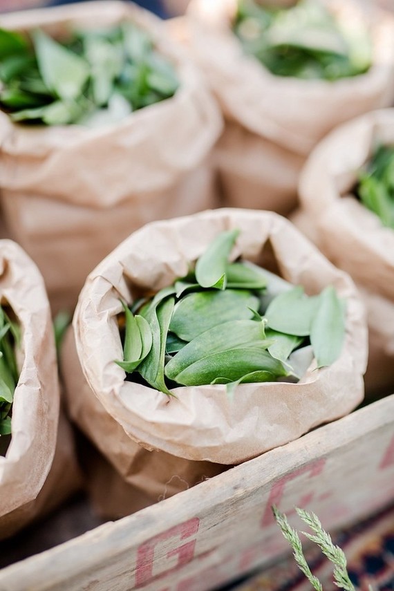 rustic summer wedding in a field