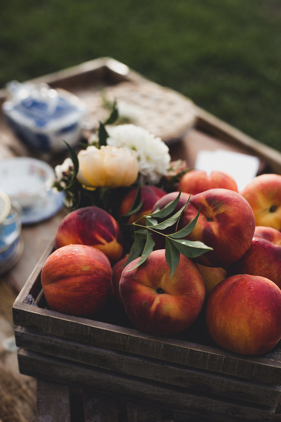 Romantic southern orchard wedding inspiration