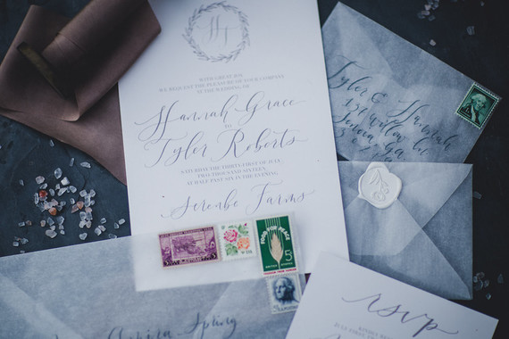 Romantic southern orchard wedding inspiration