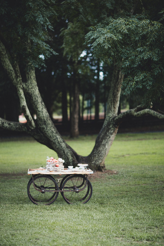 Romantic southern orchard wedding inspiration