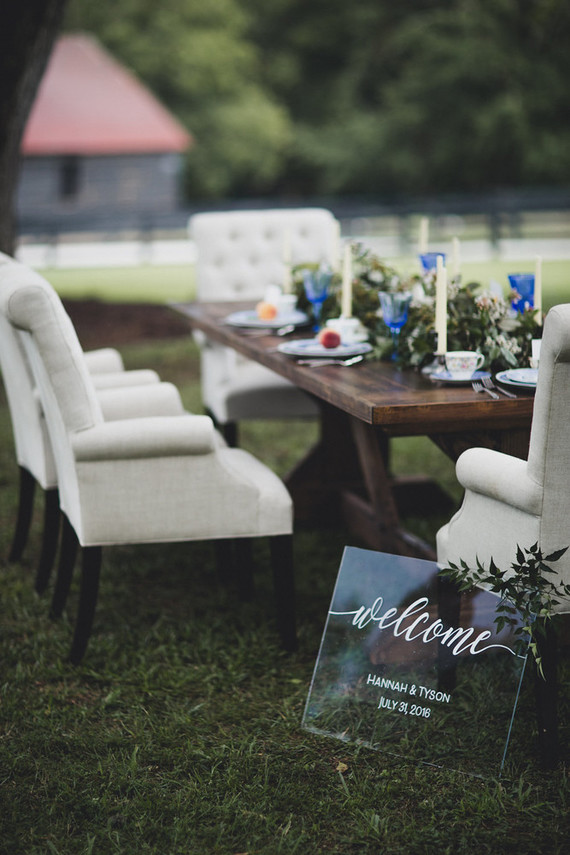Romantic southern orchard wedding inspiration
