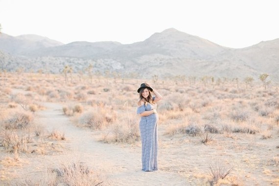 Joshua Tree maternity photos