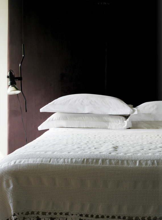 Moody bedroom
