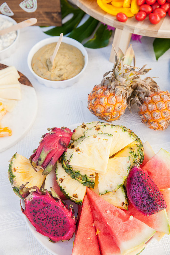 Tropical flamingo girl's birthday party by The Shift Creative