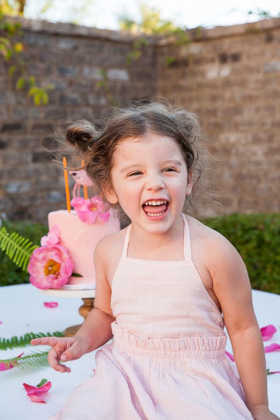 Tropical flamingo girl's birthday party by The Shift Creative