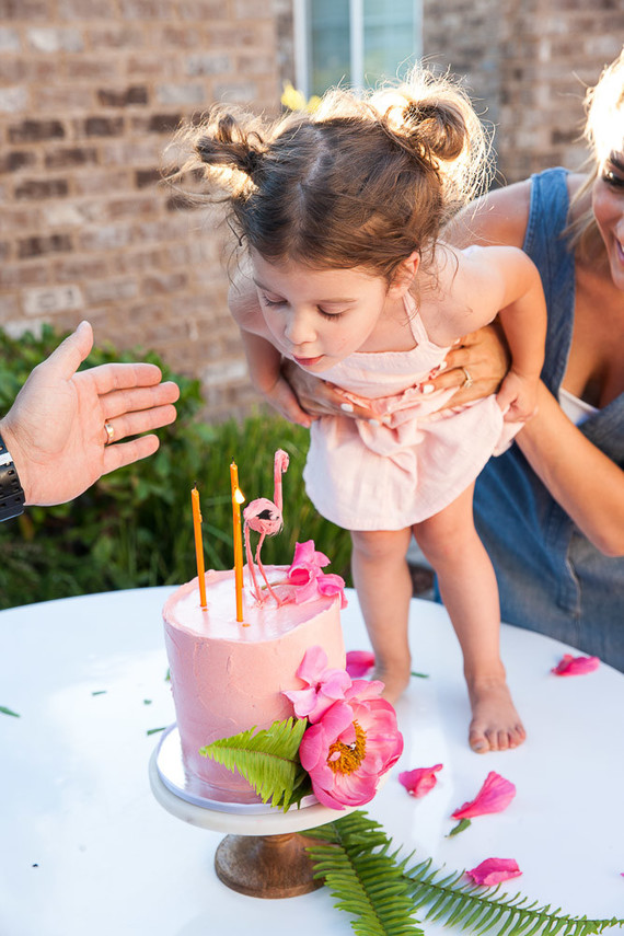 Tropical flamingo girl's birthday party by The Shift Creative Inspiration
