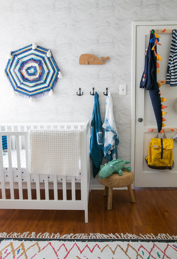 Nautical baby room inspiration