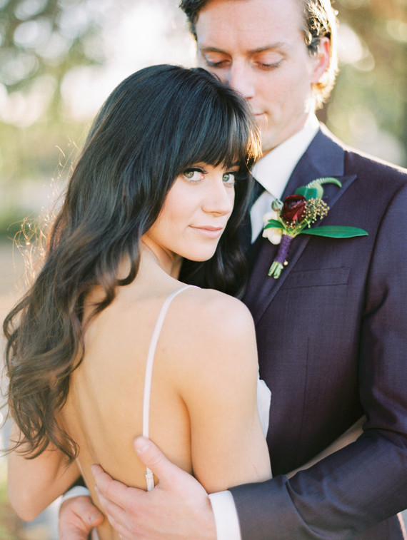 boho fall wedding portraits
