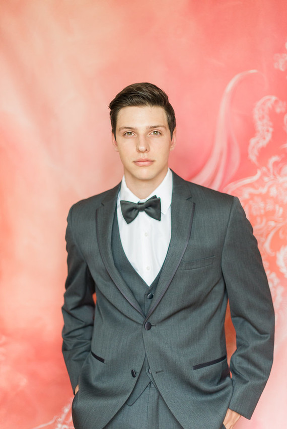 vintage style wedding portraits