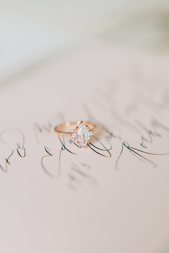 elegant blush wedding invitations