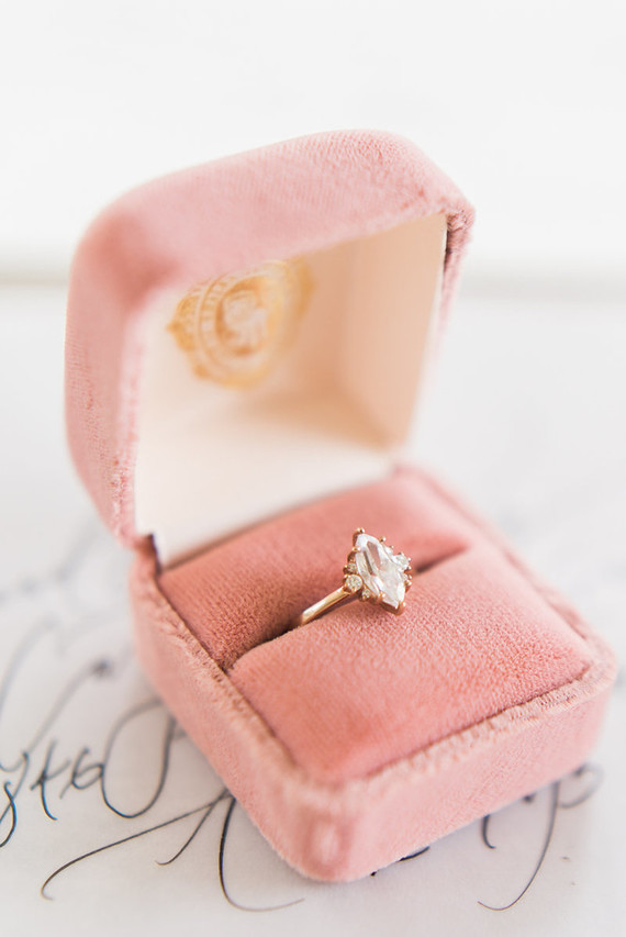 vintage style marquise diamond engagement ring Inspiration