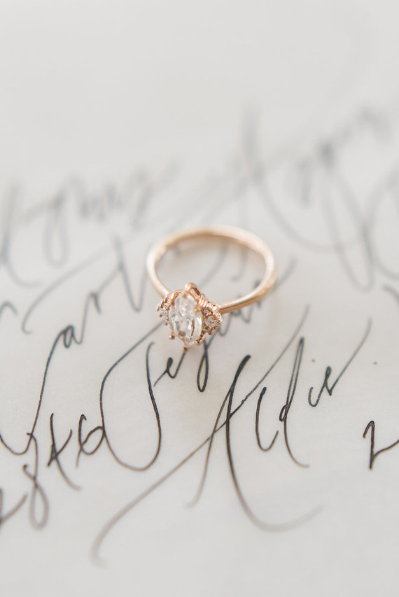 vintage style marquise diamond engagement ring