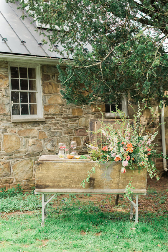 elegant vintage inspired blush wedding inspiration