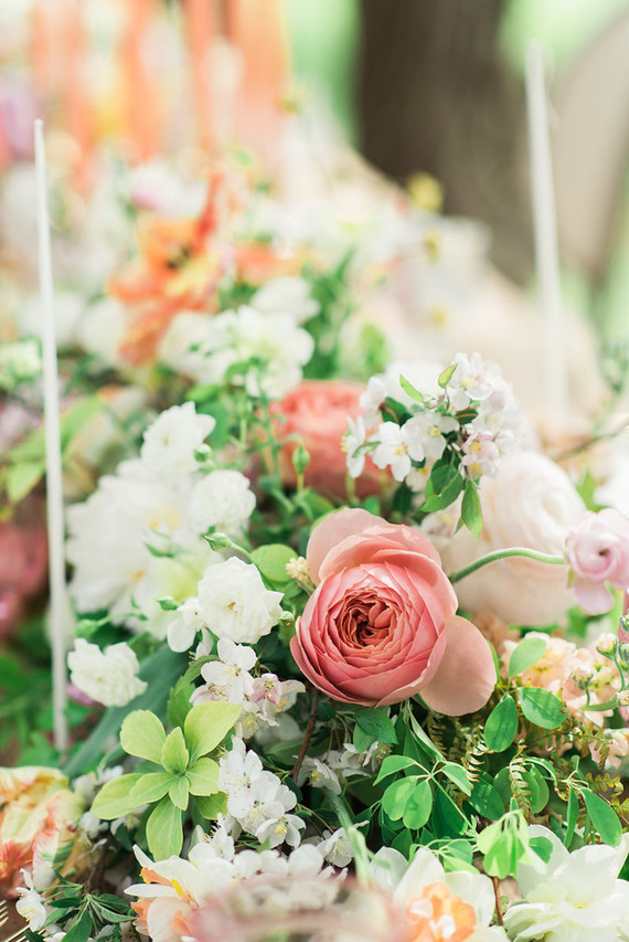 spring wedding florals