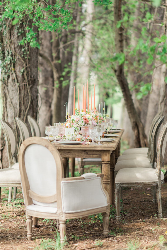 elegant vintage inspired blush wedding inspiration