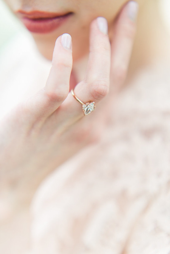 elegant bridal portraits