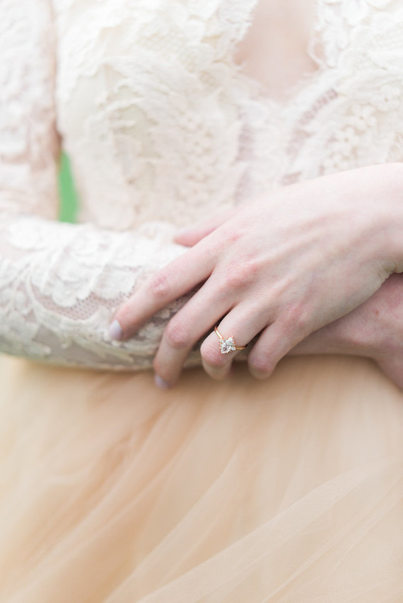 elegant bridal portraits