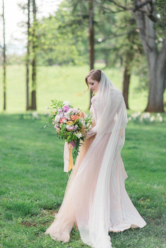 elegant bridal portraits
