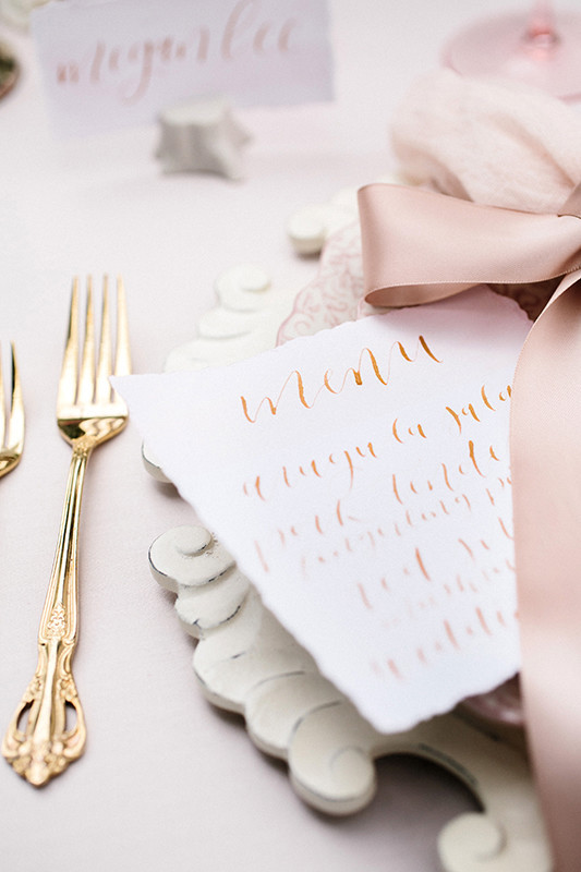 Modern fairytale wedding inspiration