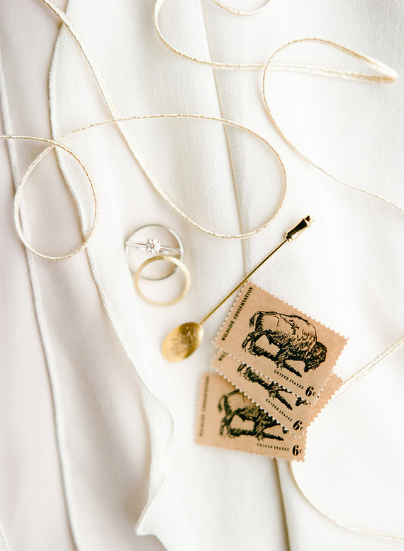 cream wedding details