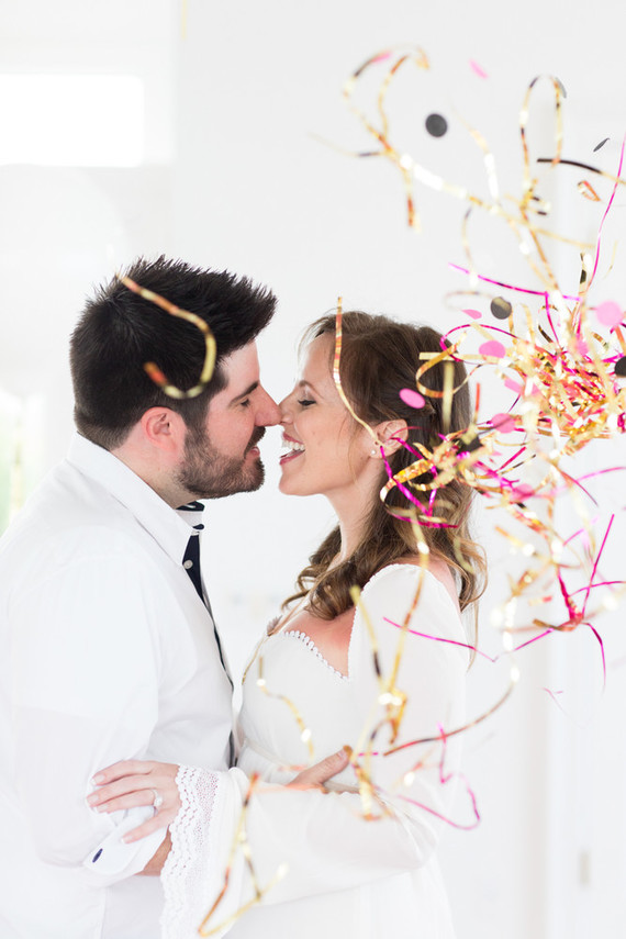 gender reveal balloon drop