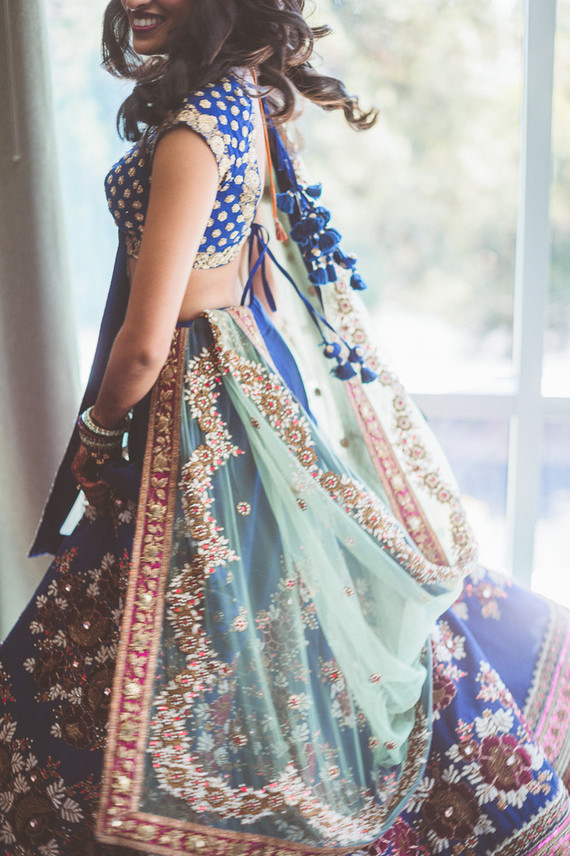 Modern Indian wedding sari Inspiration