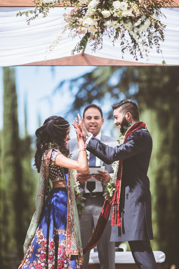 Modern Bay Area Indian wedding