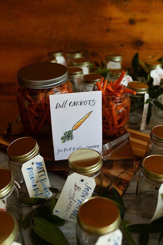 East Coast summer foodie wedding