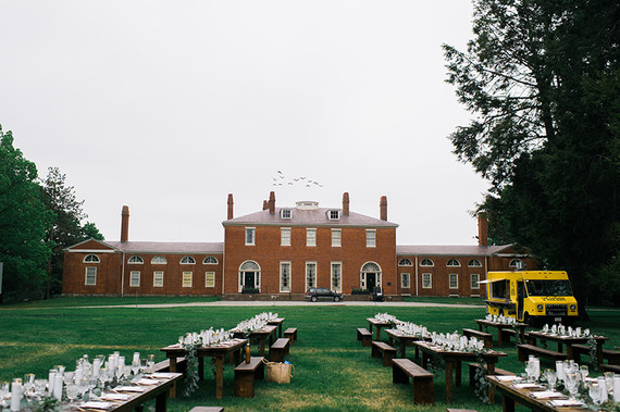 East Coast summer foodie wedding