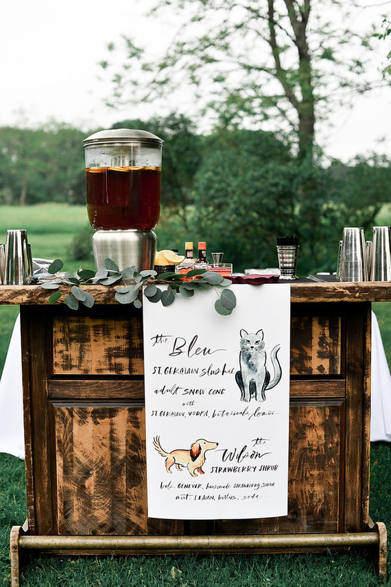 East Coast summer foodie wedding