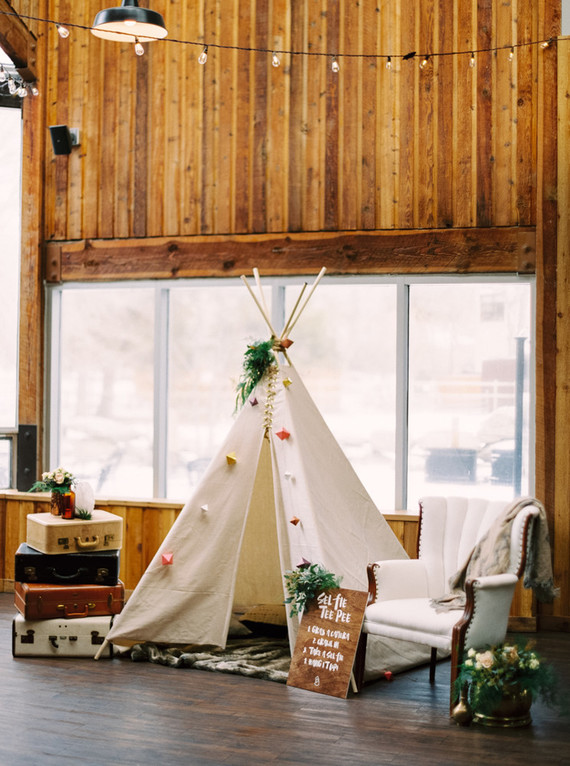 teepee photo booth